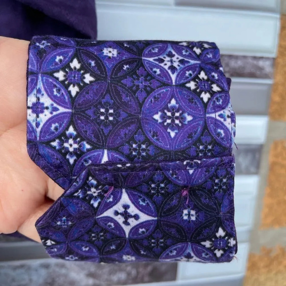 Robert Graham purple shirt size medium - Picture 6 of 9